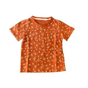 Brand New June & January Tee Rust Snow Star Size 2T